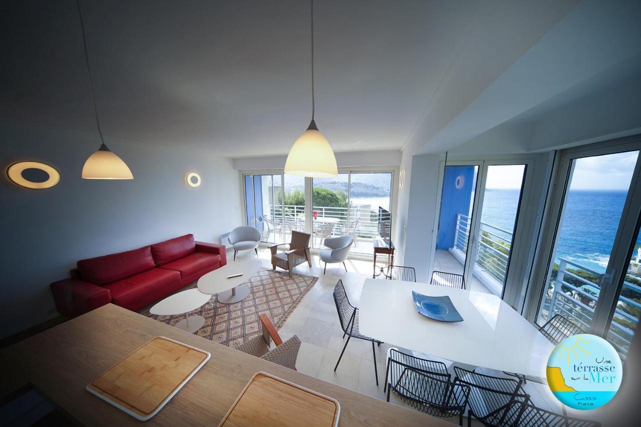 Une Terrasse Sur La Mer 3 Pers 2 Chambres Vue Mer Каси Экстерьер фото