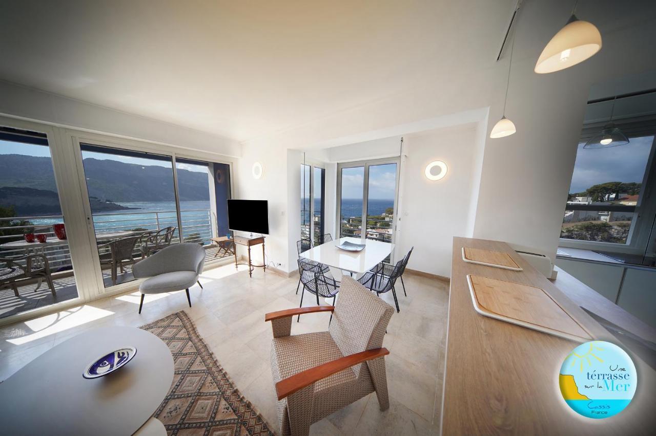 Une Terrasse Sur La Mer 3 Pers 2 Chambres Vue Mer Каси Экстерьер фото